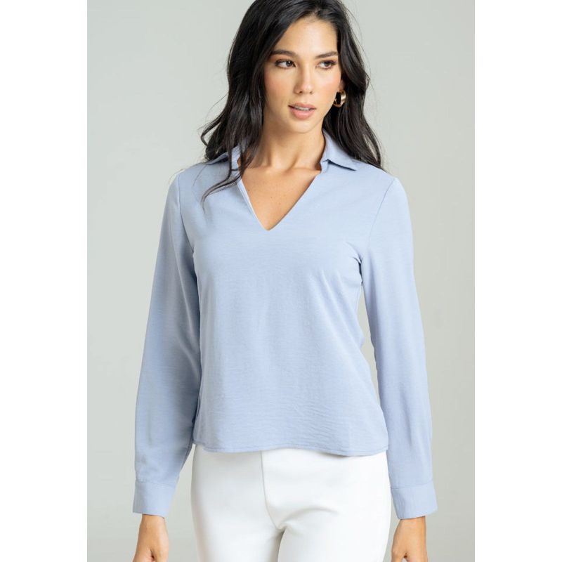 RAGGED - Blusa liverpool Gris medio Ragged