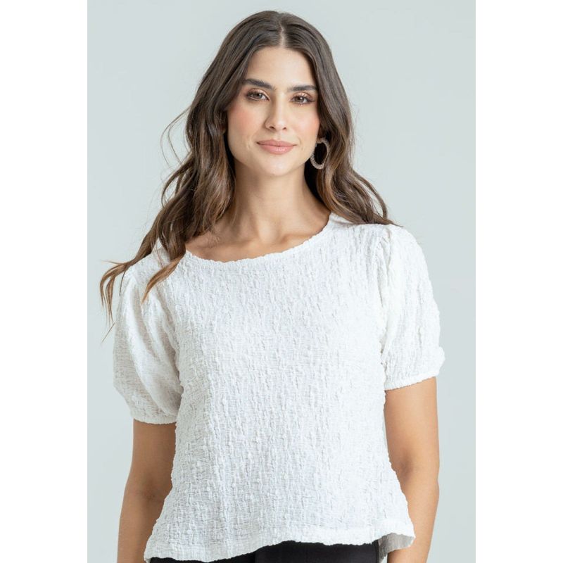 RAGGED - Blusa magliace Blanco crudo Ragged