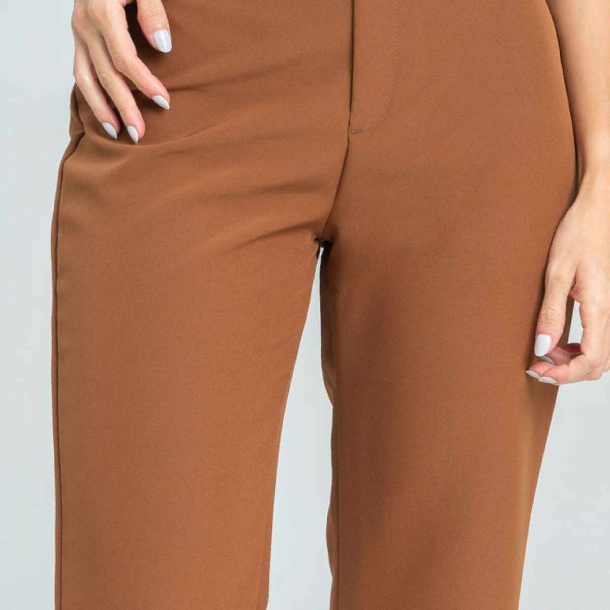 RAGGED - Pantalon campana bal Cafe caramelo Ragged.