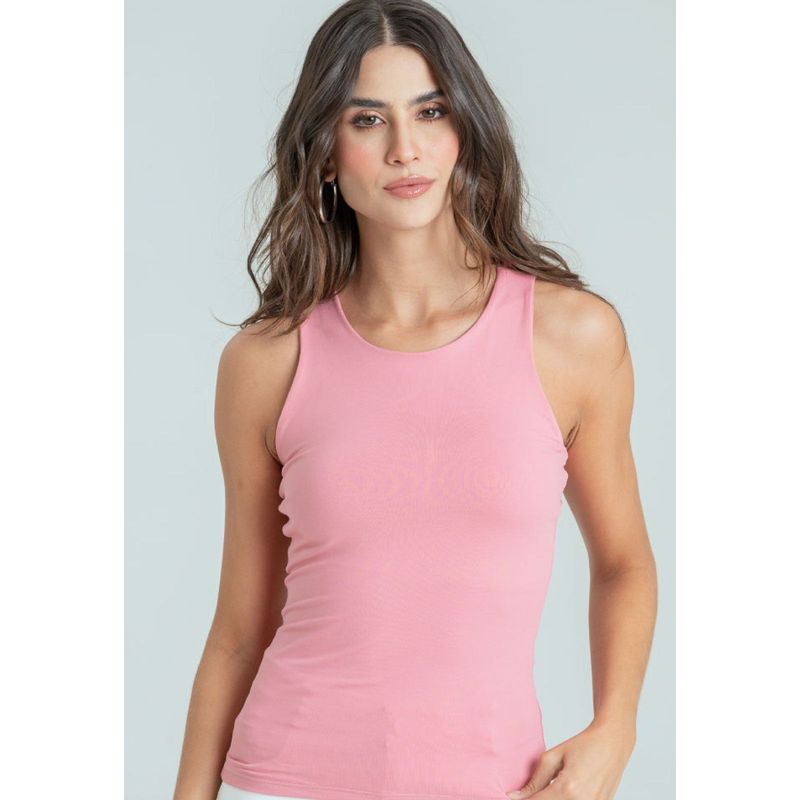 RAGGED - Top anudado Rosado oscuro Ragged