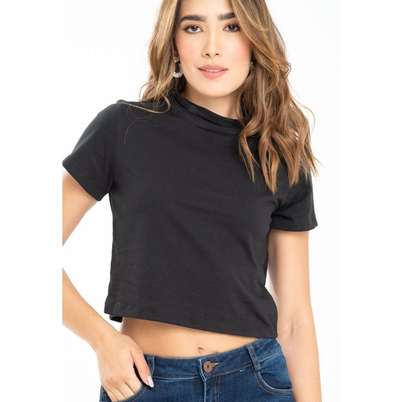RAGGED - Blusa savina cotton Negro Ragged