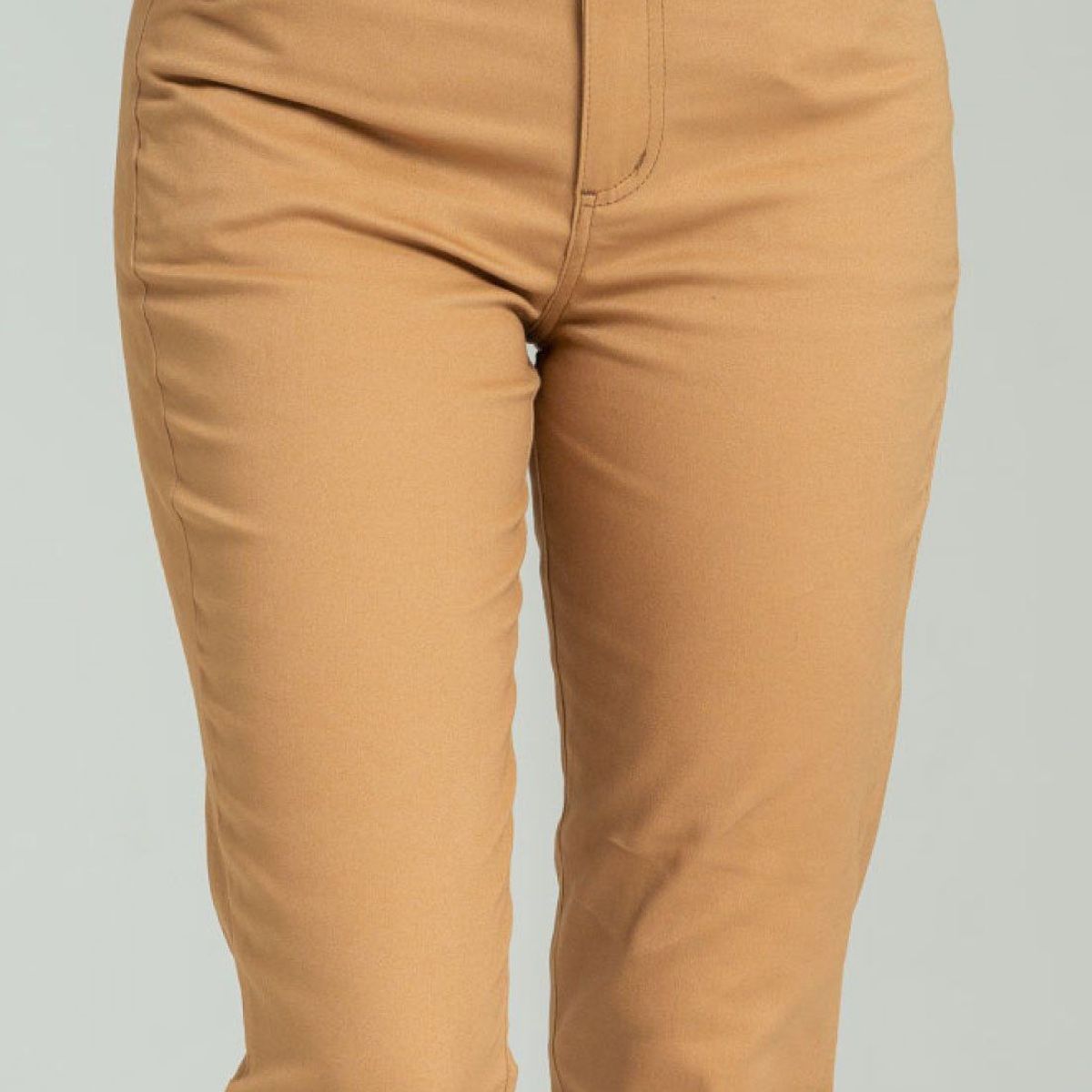 RAGGED - Pantalon dril skinny cinco bolsillos Beige oscuro Ragged,