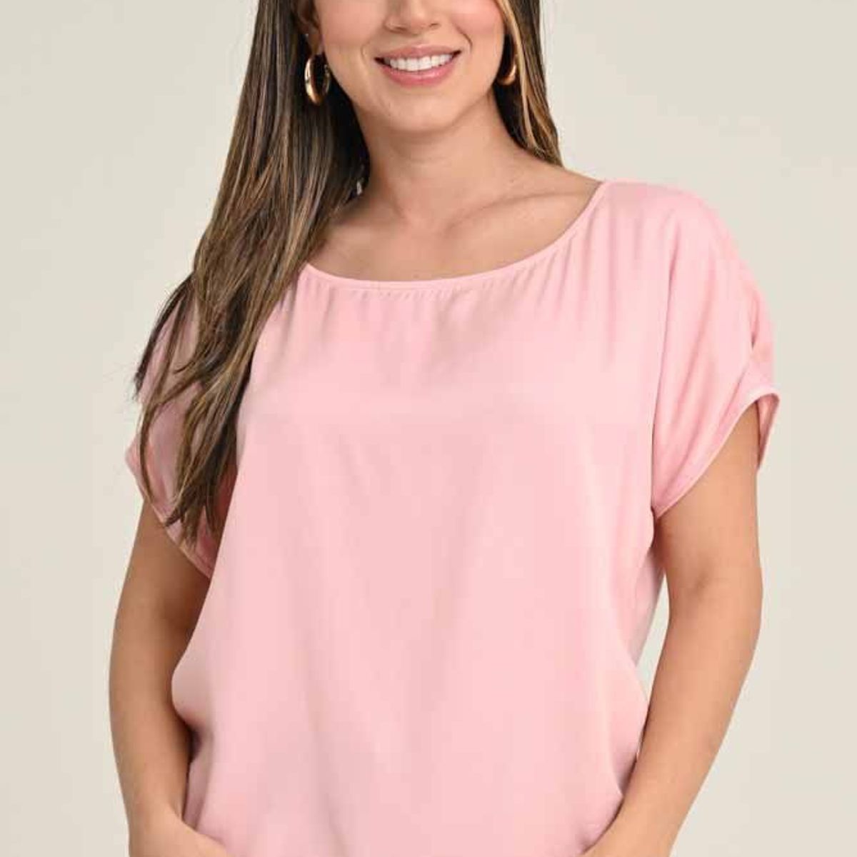 RAGGED - Blusa macanas Verde marino Ragged.