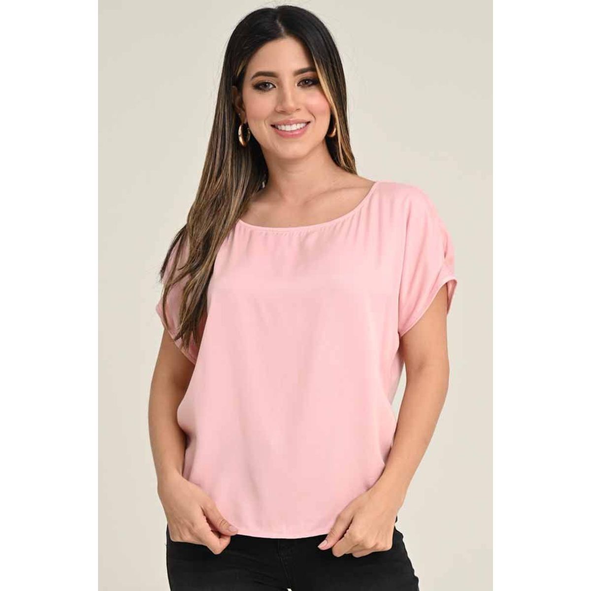 RAGGED - Blusa macanas Verde marino Ragged.