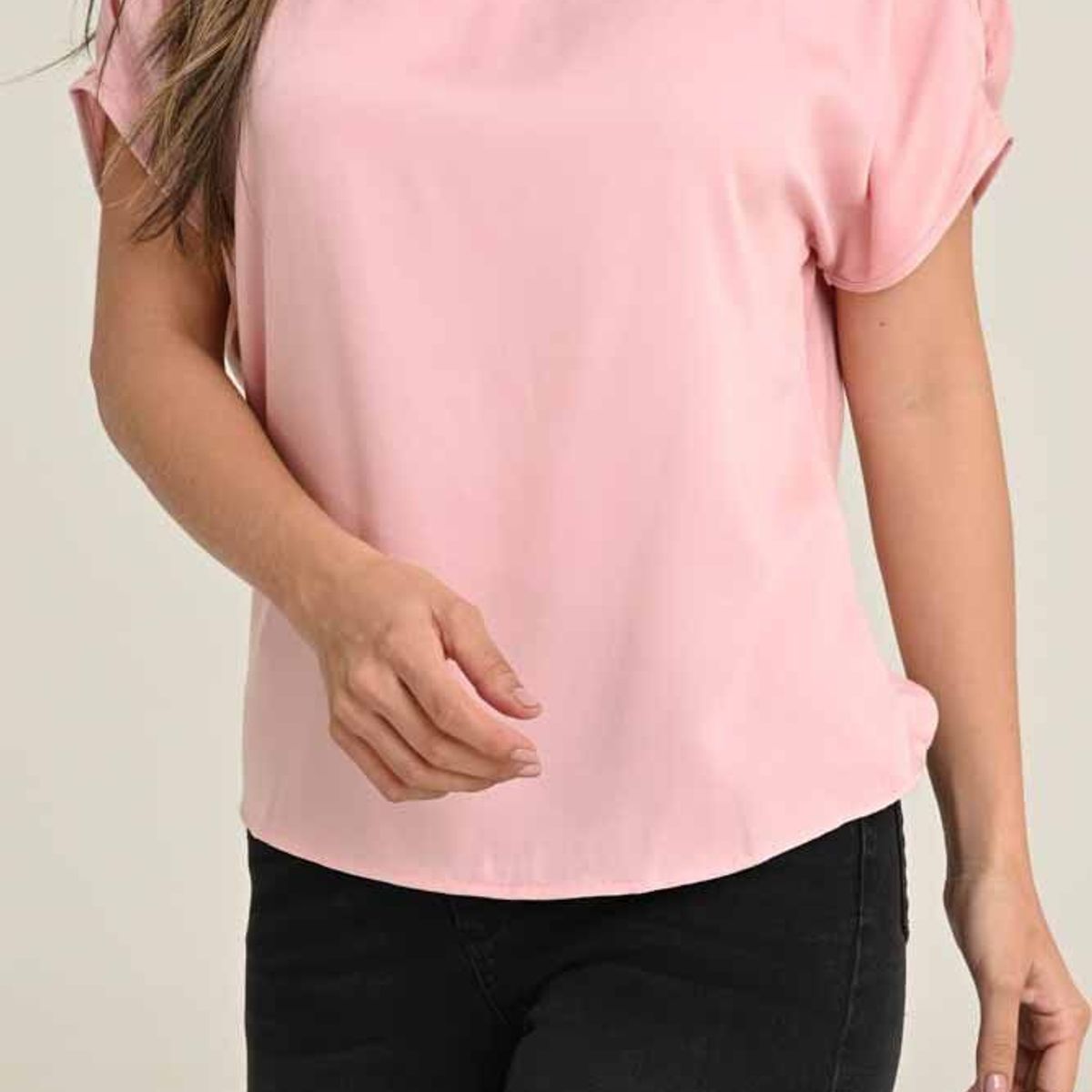 RAGGED - Blusa macanas Verde marino Ragged.