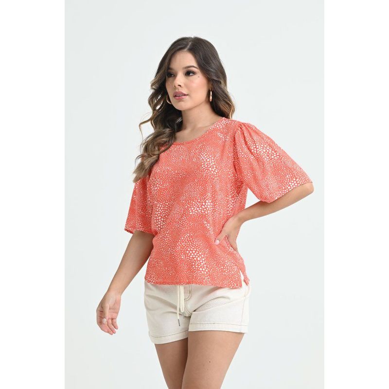 RAGGED - Blusa mykonos Naranja Ragged