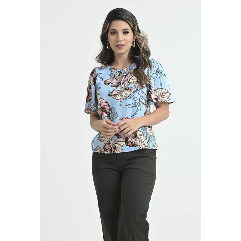 RAGGED - Blusa valeria Azul claro Ragged