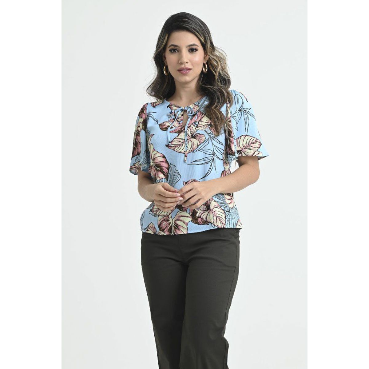RAGGED - Blusa valeria Azul claro Ragged.