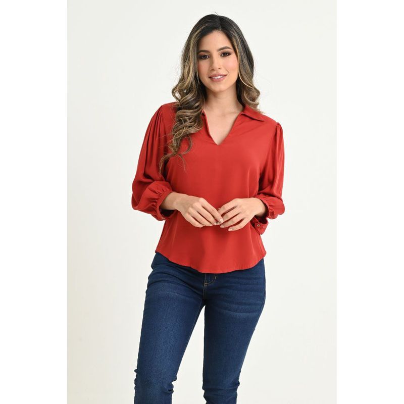 RAGGED - Blusa viena Cobre Ragged