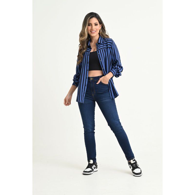 RAGGED - Camisa teheran Azul medio Ragged
