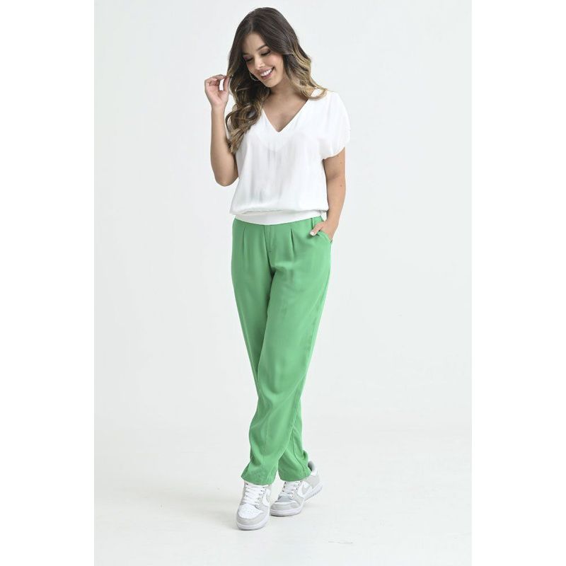 RAGGED - Pantalon ashley Verde pasto Ragged