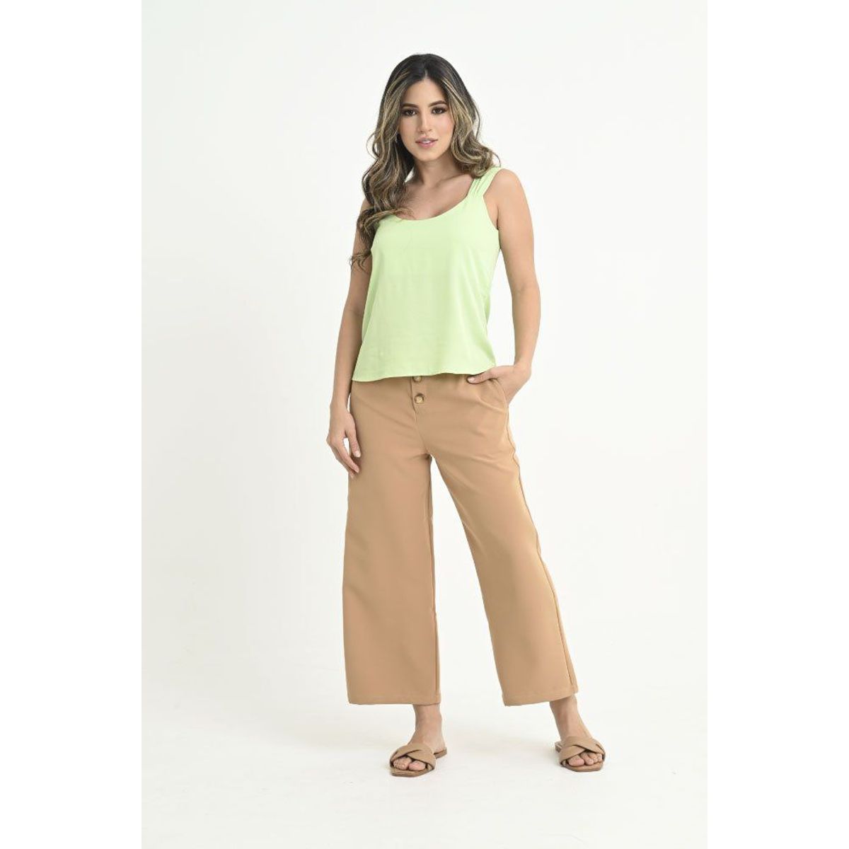 RAGGED - Pantalon culotte bali Beige oscuro Ragged.