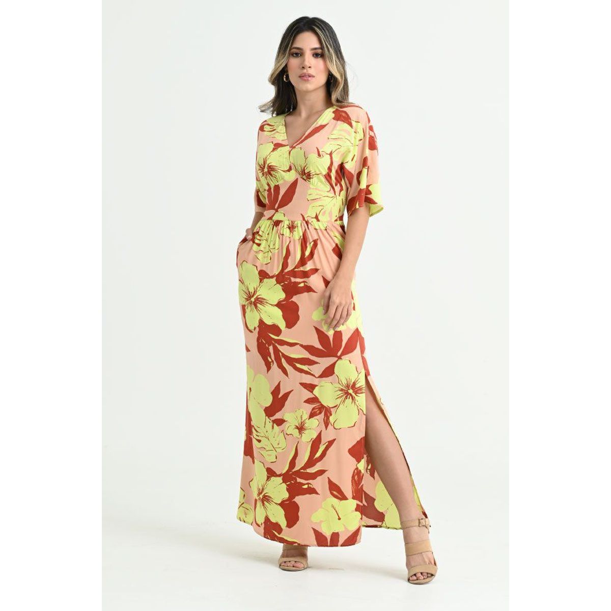 RAGGED - Vestido livvy Verde pistacho Ragged