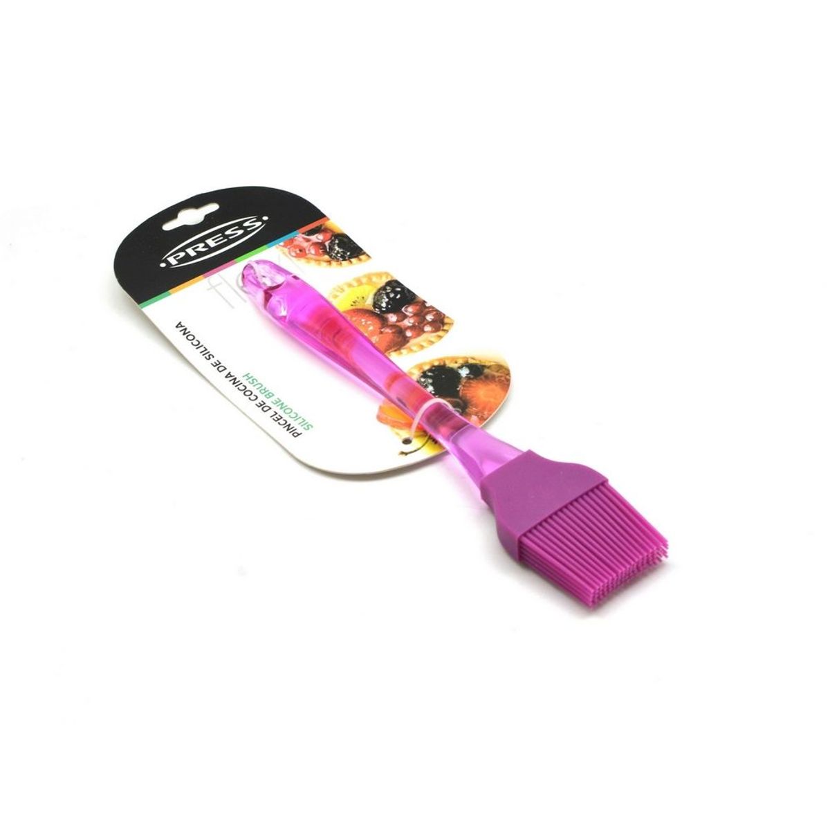 PRESS - Pincel Brocha de Cocina en Silicona Repostería PRESS 77425 - Fucsia