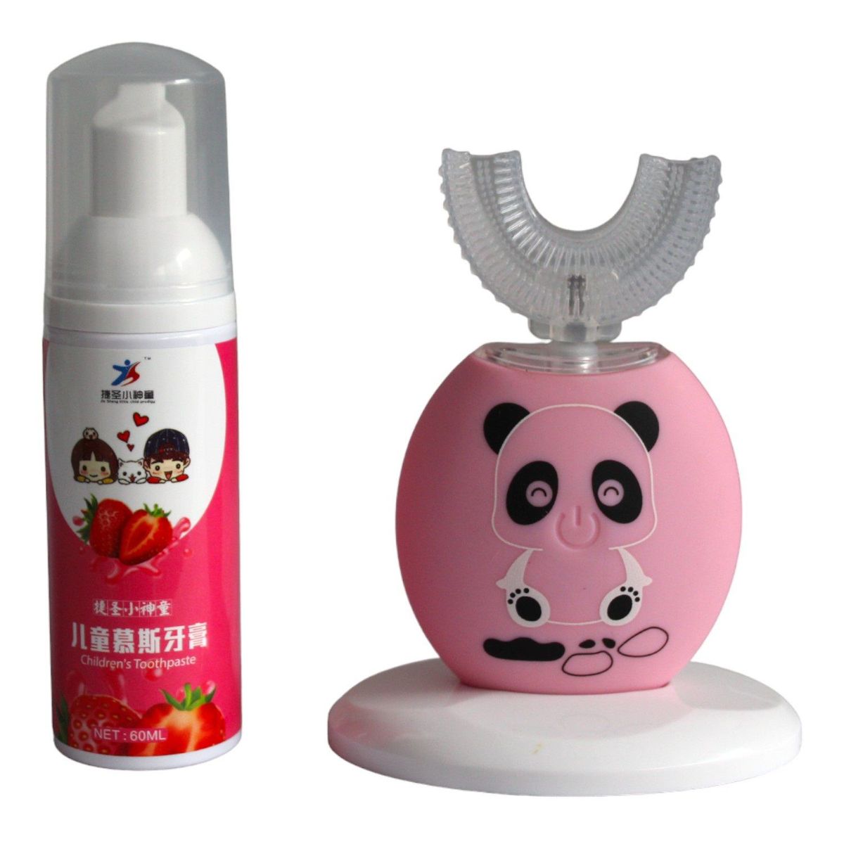 GENERICO - Cepillo Dental Infantil Automático Diversión y Limpieza