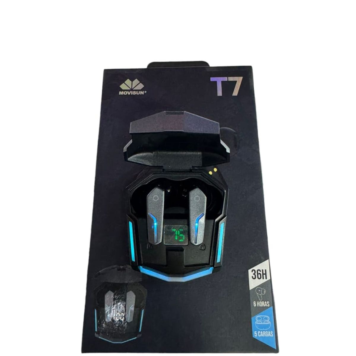 MOVISUN - Audífonos Inalámbricos Bluetooth Movisun T7 Nueva Generación