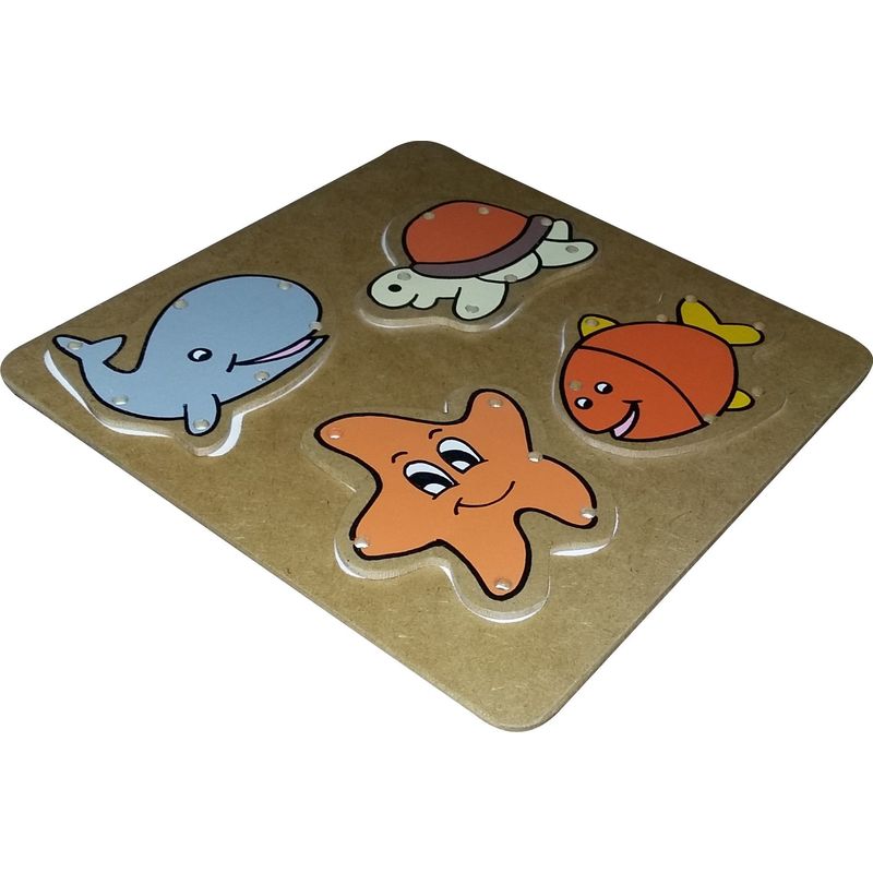 MAFEGO - ANIMAL PARA ENHEBRAR 1 PLANTILLA  ANIMALES MAR