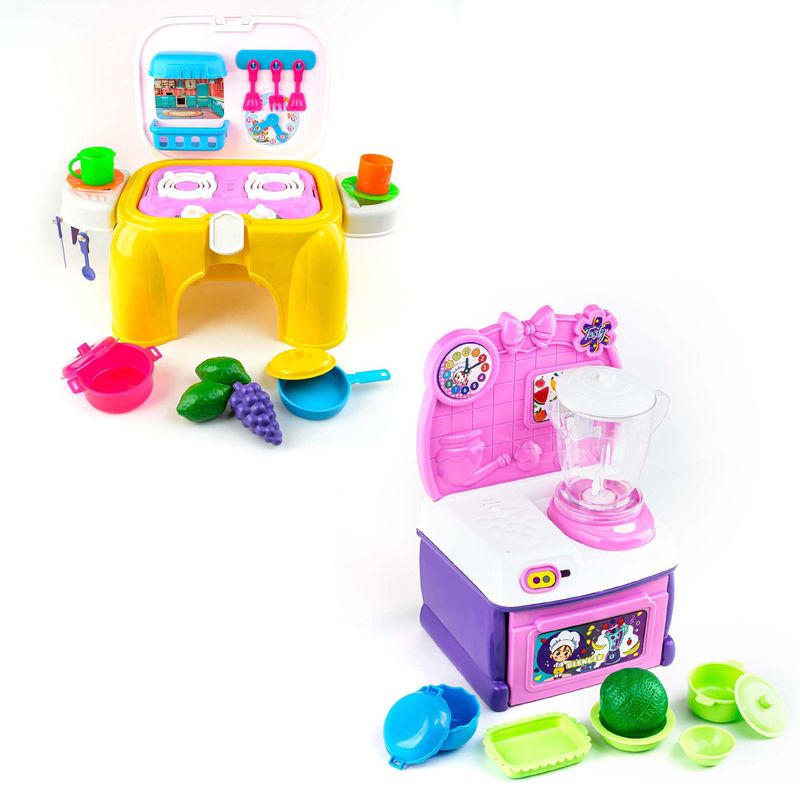 ENERGY PLUS - Cocina + Licuadora Infantil Diversión Culinaria Completa