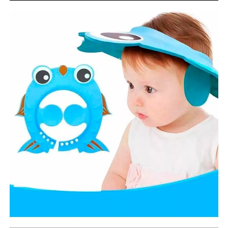 GENERICO - GORRO DE DUCHA PARA BAÑO BEBE NIÑO Y NIÑA-  OMC-115