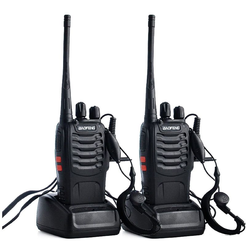 BAOFENG - Boquitoquis Baofeng Bf888s Auriculares Radio Telefono Inalambrico X2