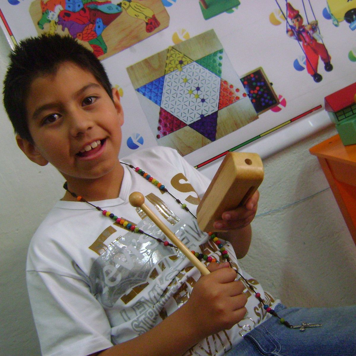 MAFEGO - Caja China instrumento de percusión en madera Mafego 1021