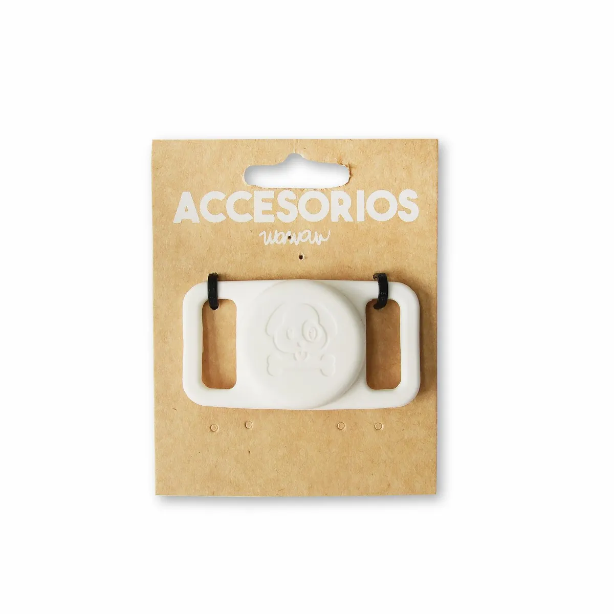 WAWAW - Funda para Airtag collar de perro o gato blanco Wawaw