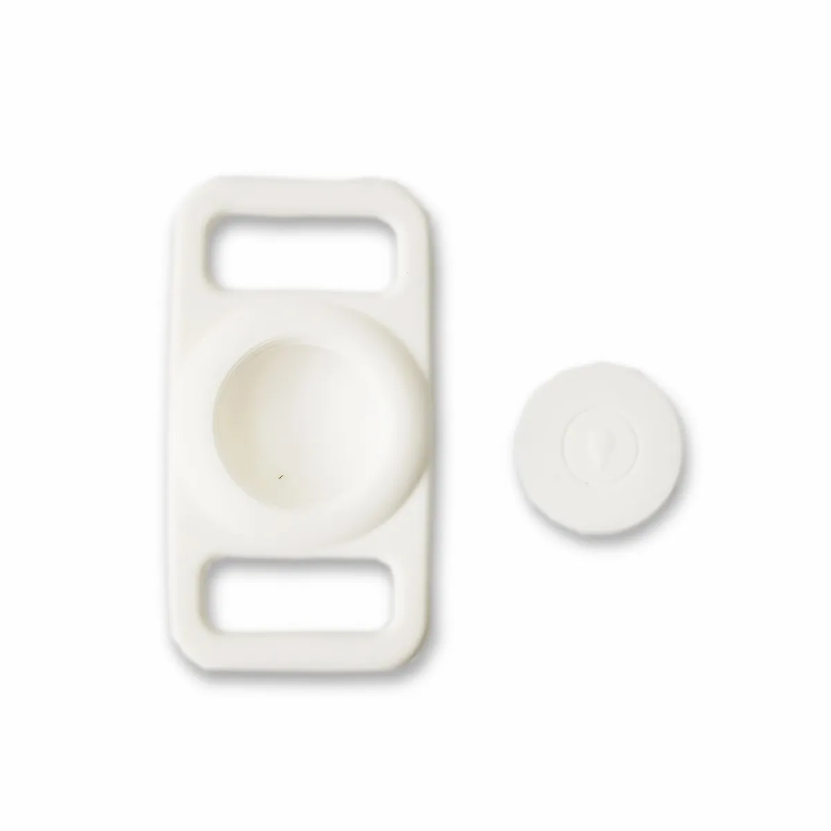 WAWAW - Funda para Airtag collar de perro o gato blanco Wawaw