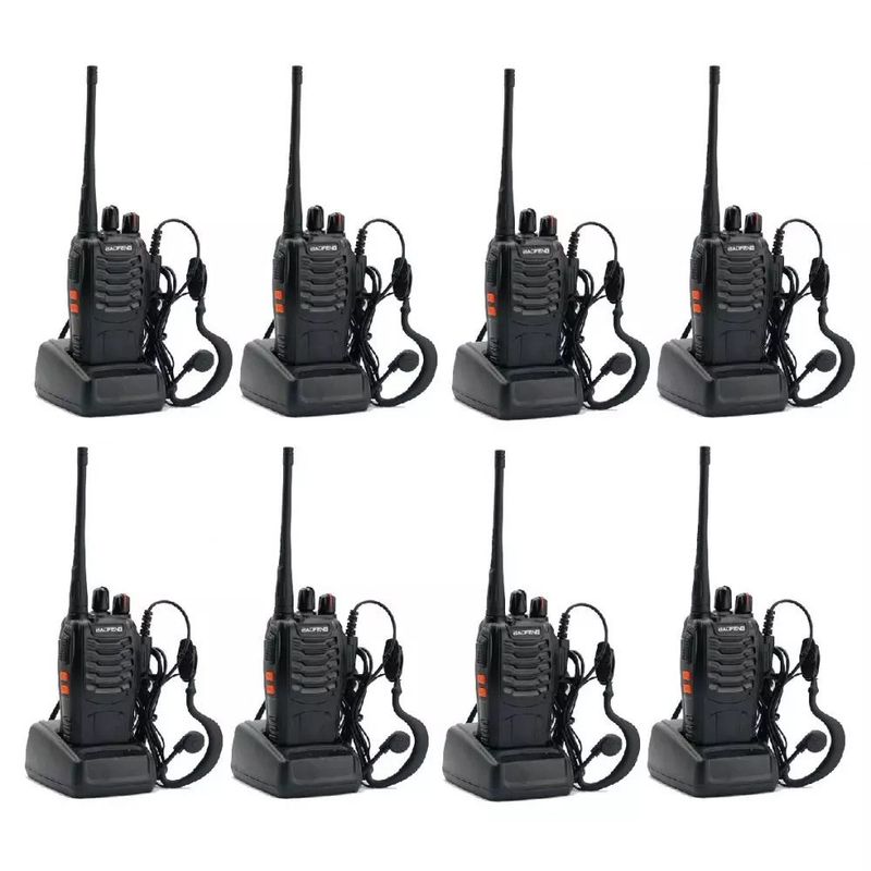BAOFENG - Boquitoquis Baofeng Bf888s X8 Und Auriculares Radio Inalambrico