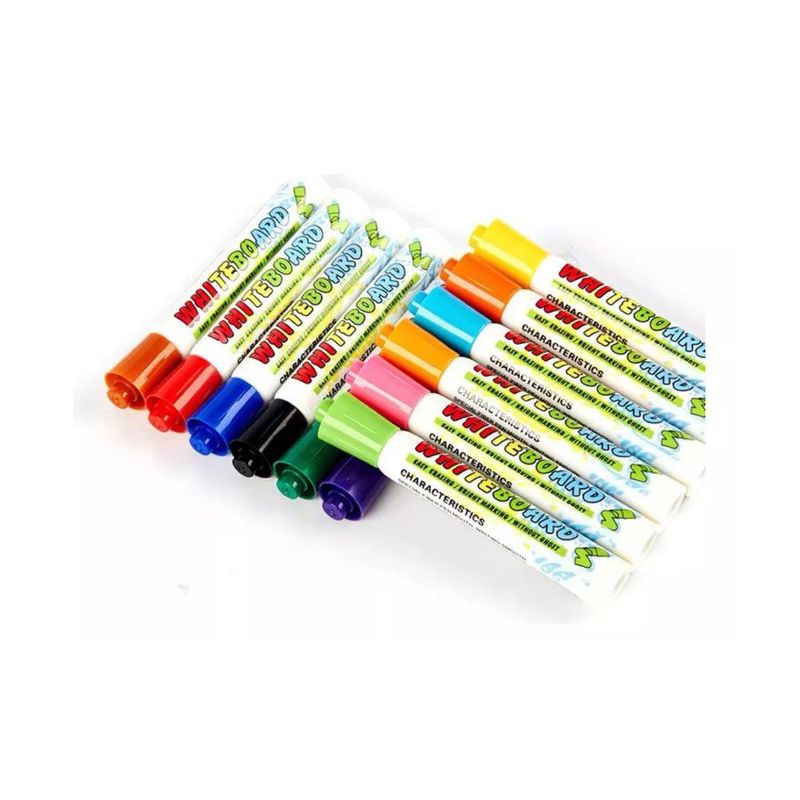 GENERICO - Marcador Borrable Para Tablero Acrilico De Colores X12und