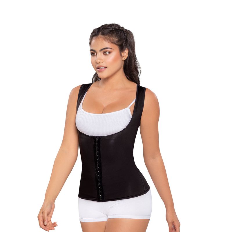 FORMAS INTIMAS - Chaleco Mujer Negro FI 88271