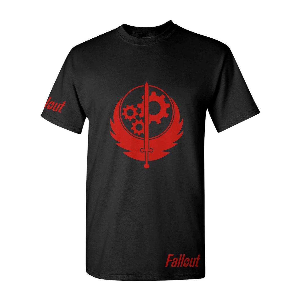 ARITEX - Camiseta Fallout - Brotherhood Of Steel Videojuego Serie