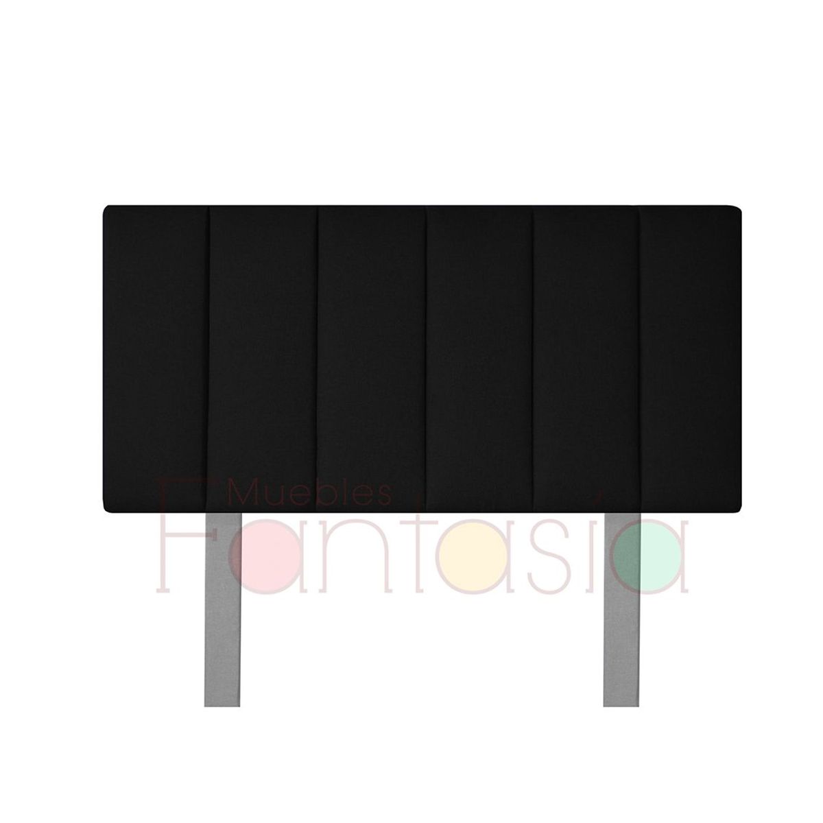 MUEBLES FANTASIA - Cabecero Vertical Cama Sencilla 100 cm / Muebles fantasía