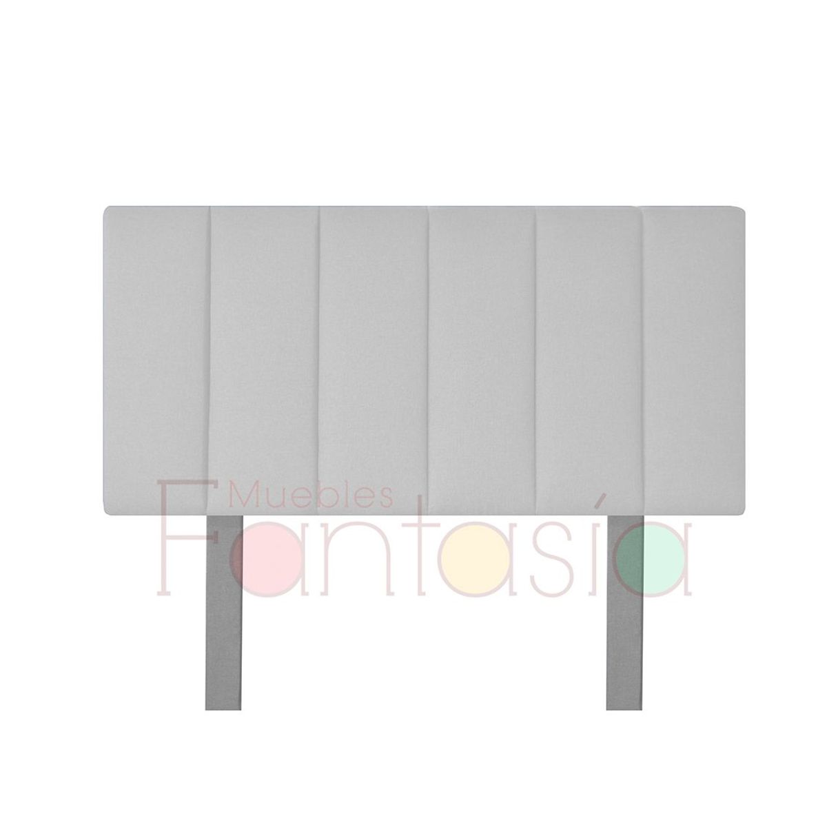 MUEBLES FANTASIA - Cabecero Vertical Cama Sencilla 100 cm / Muebles fantasía