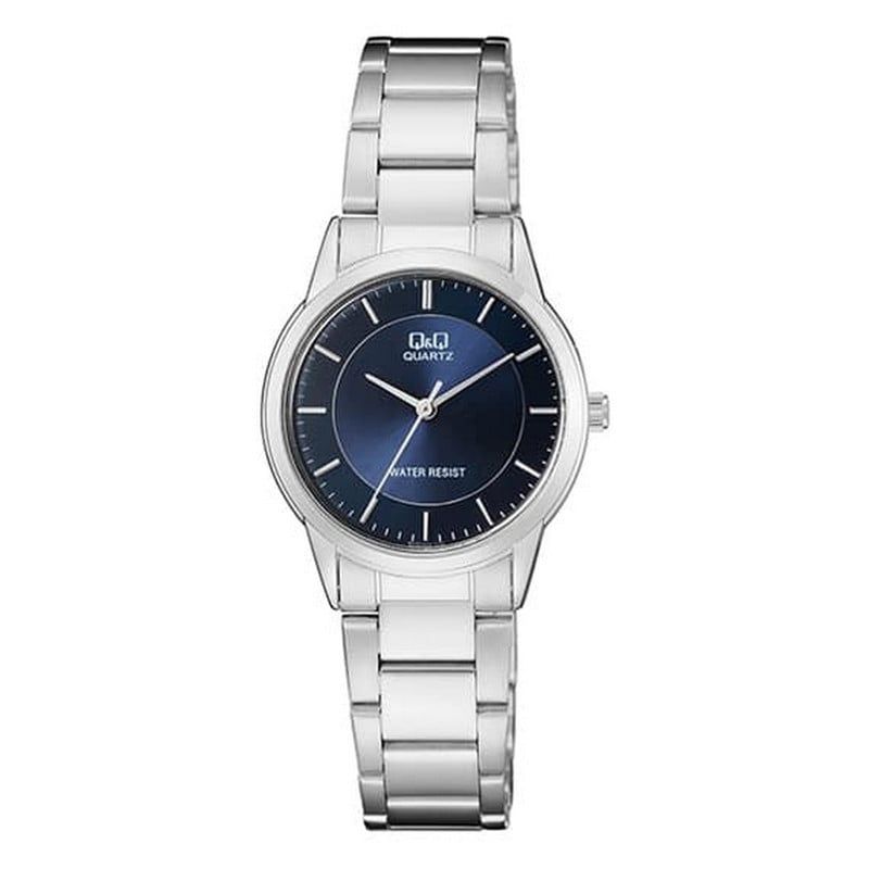 Q&Q - Reloj Mujer Qyq Q&q Qa45j202y Acero Azul Plateado+ Estuche
