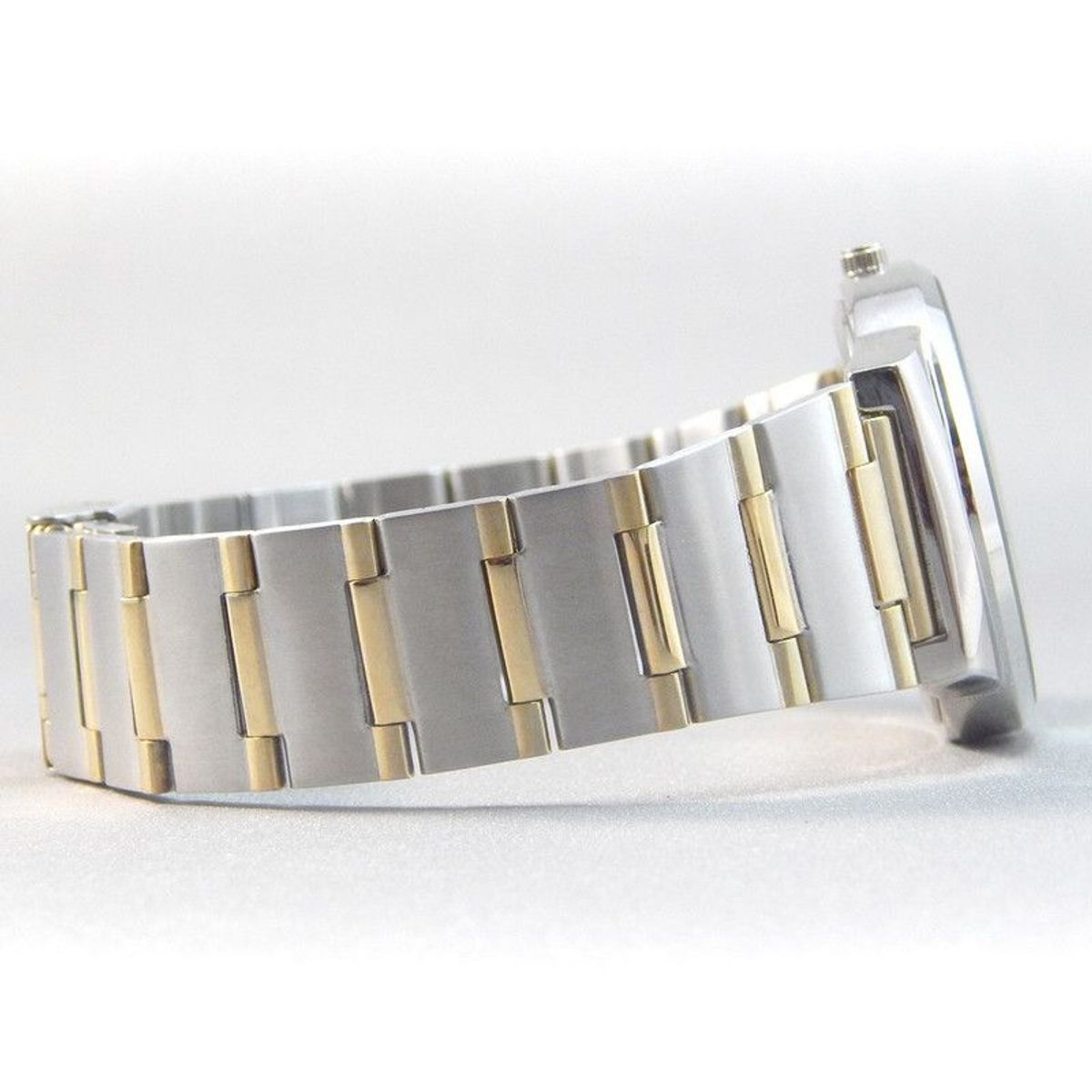 Q&Q - Reloj Q&q Qyq Q398-401y Bicolor Hombre Acero + Estuche