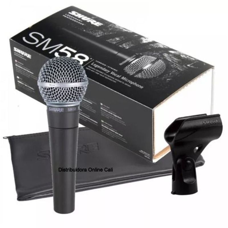 SHURE - Microfono Shure Sm58 Promoción 2 Microfonos X 1