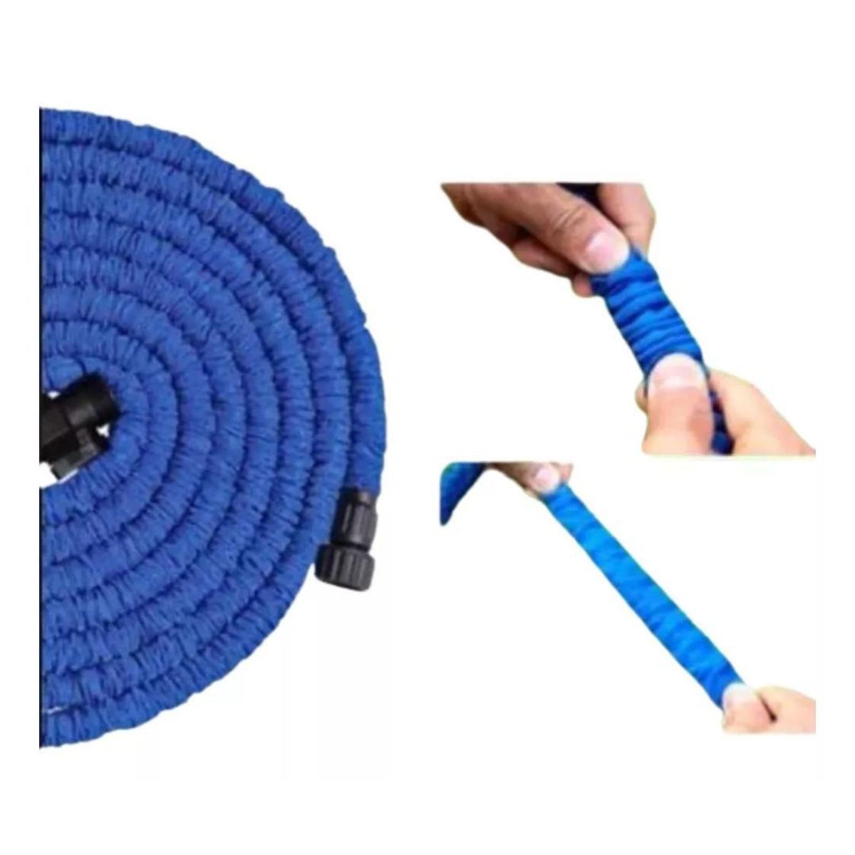 GENERICO - Manguera Expandible 30 Mts Pistola Expansible Azul Magica