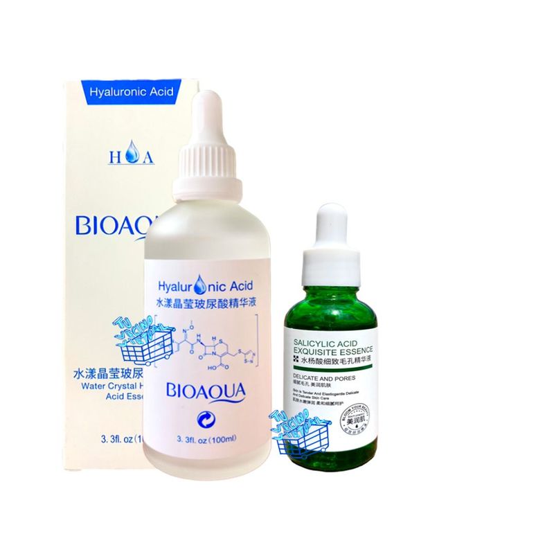 BIOAQUA - Kit Acido Salicílico + Acido Hialuronico BioaQua