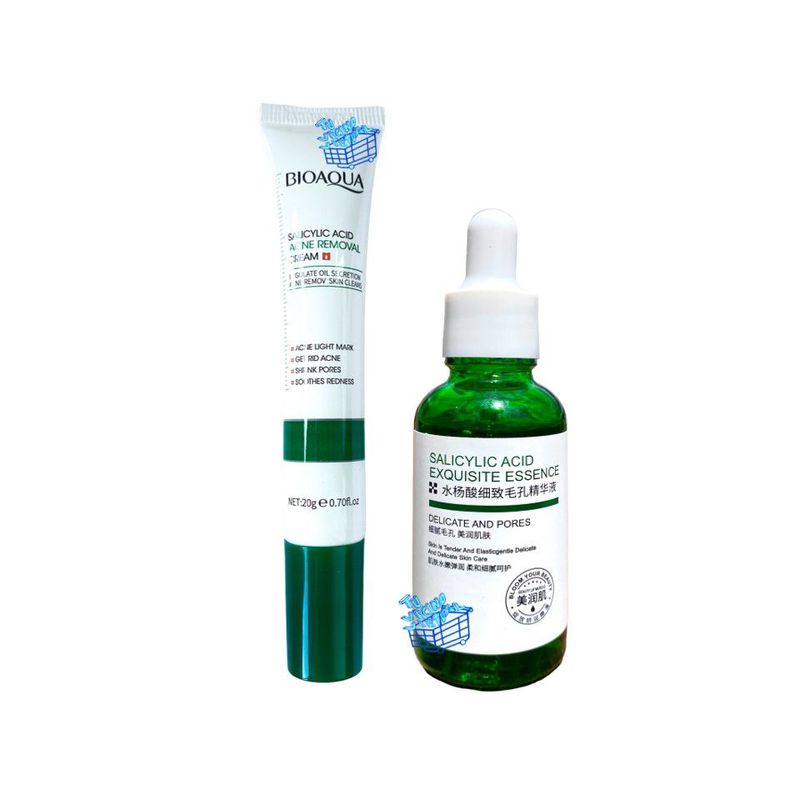 BIOAQUA - Crema + Suero Acido Salicílico Bioaqua