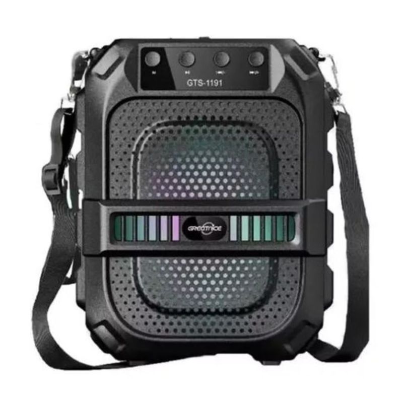 GENERICO - Parlante 6.5 Portatil Bluetooth Fm Usb Sd Cabina Gts-1191