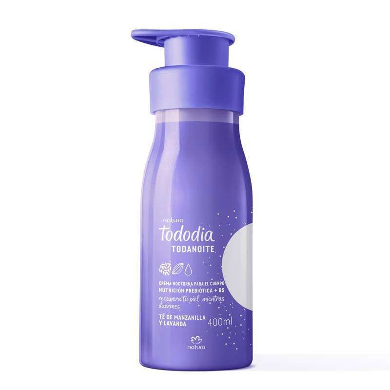 NATURA - Crema nutritiva para el cuerpo té de manzanilla y lavanda