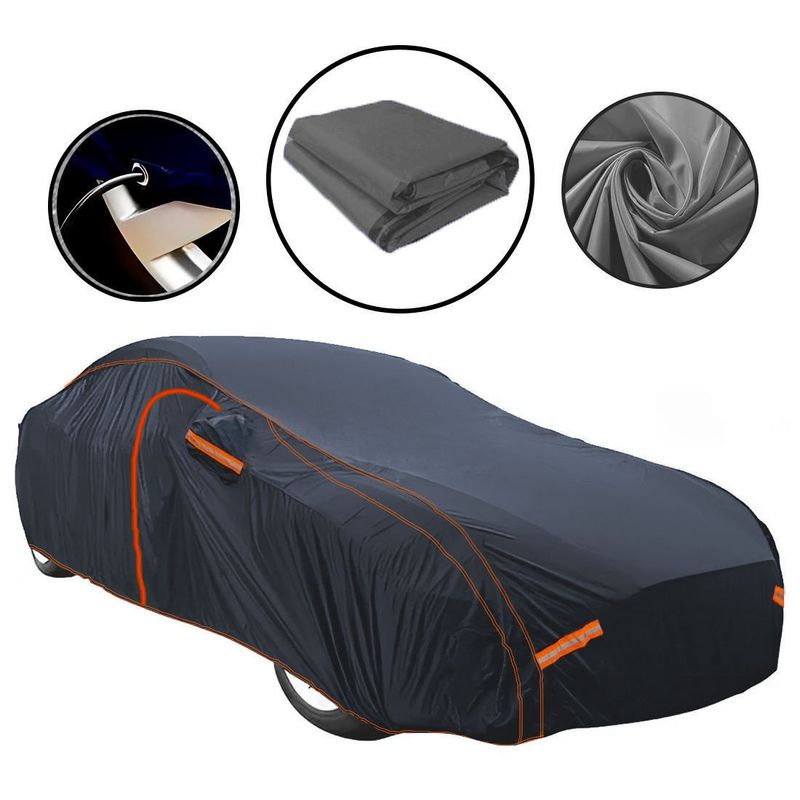 GENERICO - Carpa Protector Para Carro Premium 100% Impermeable talla M