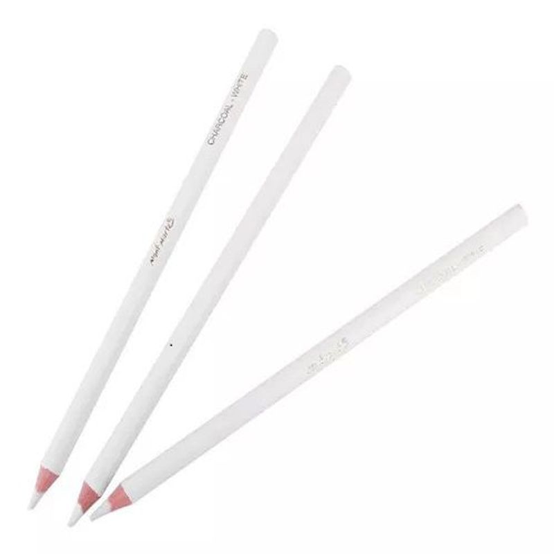 POINTER - Lápiz De Carboncillo Blanco X 3 Unds Corot
