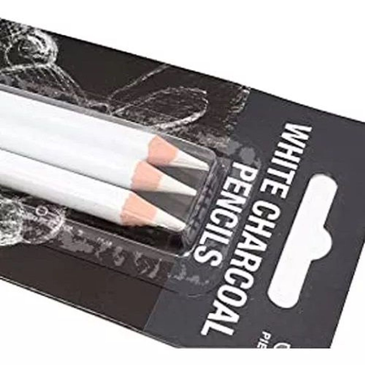 POINTER - Lápiz De Carboncillo Blanco X 3 Unds Corot