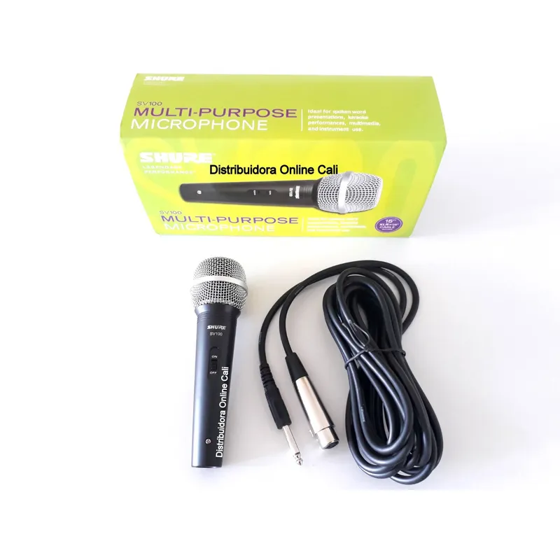 SHURE - Microfono Shure Sv100 Promoción 2 Microfonos X 1