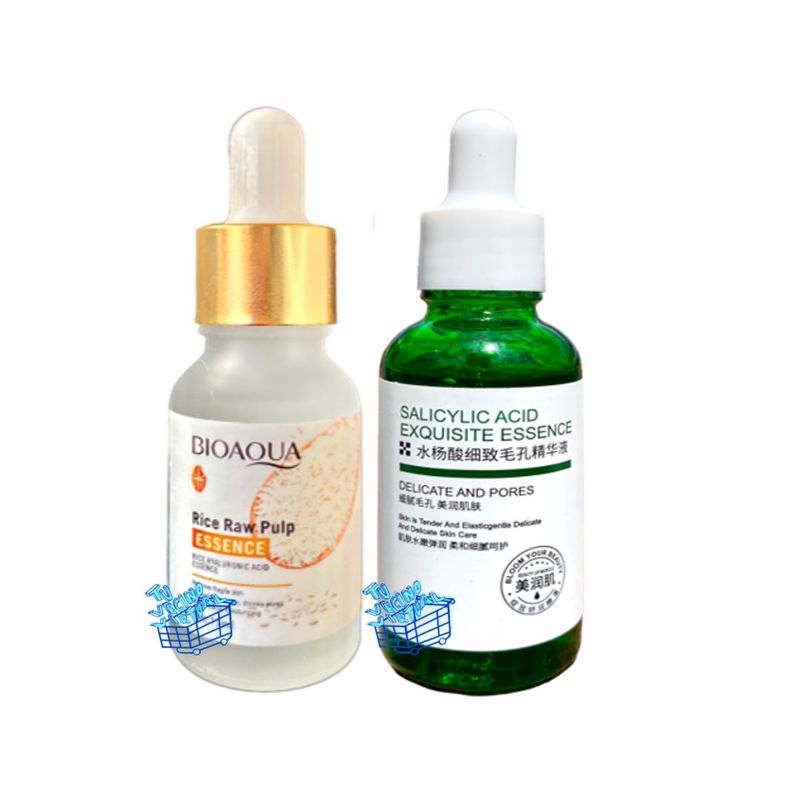 BIOAQUA - Suero Acido Salicílico + Suero Arroz BioaQua