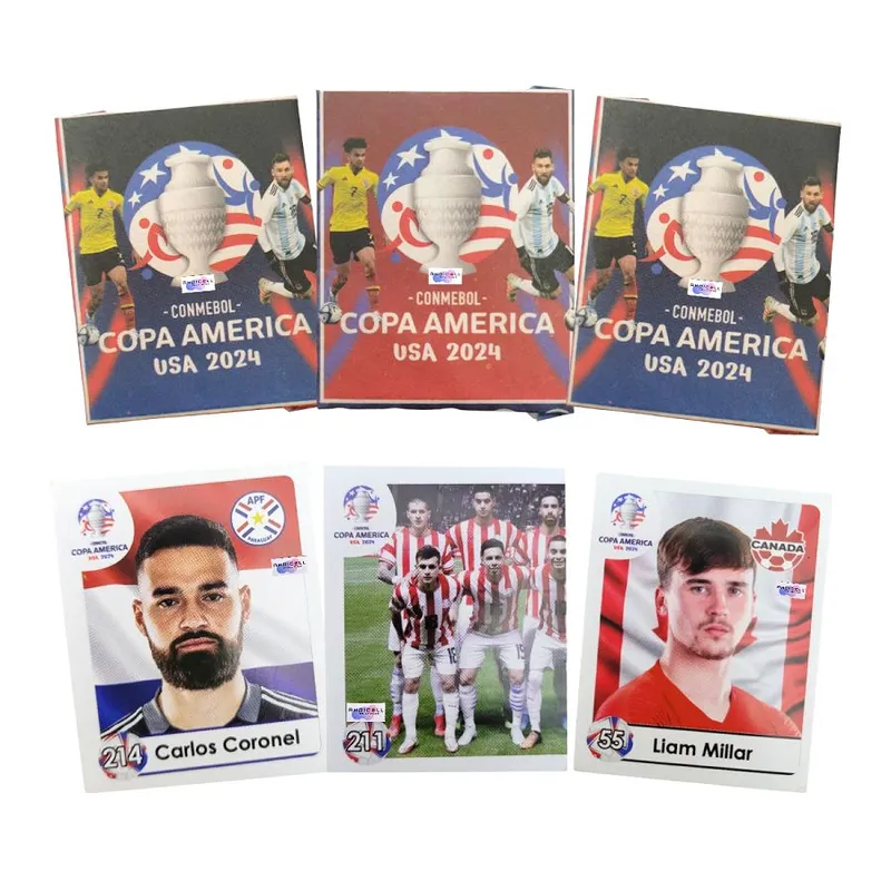 GENERICO - Pack X 130 Láminas Para Álbum Adrenalyn Copa America 2024