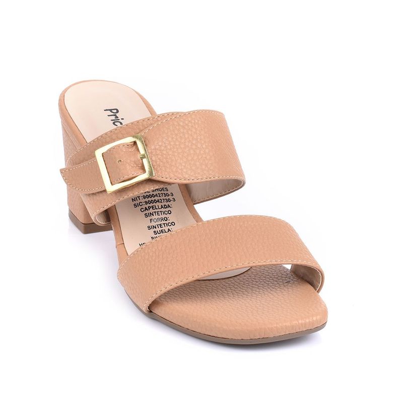 PRICE SHOES - Price Shoes Tacon Bajo Mujeres 962CR87CAMEL