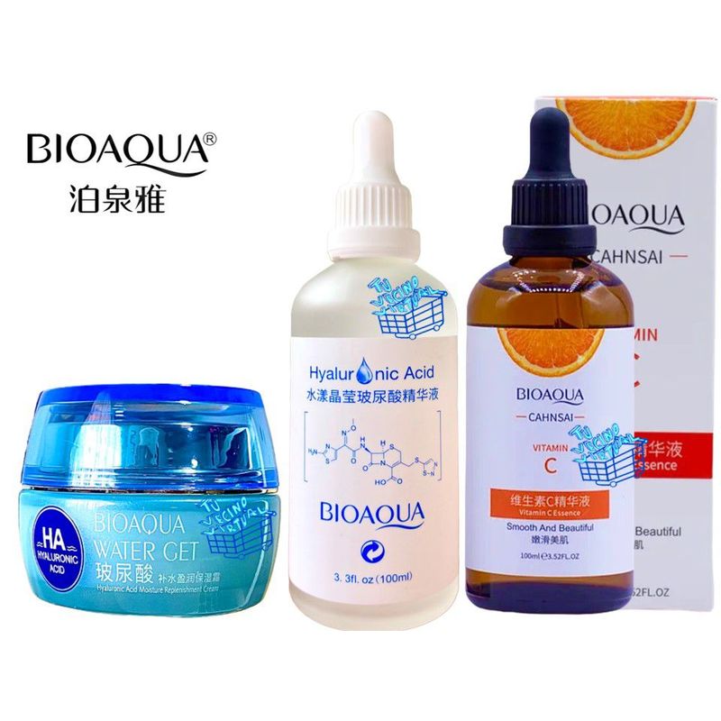 BIOAQUA - Kit X3 Bioaqua Facial