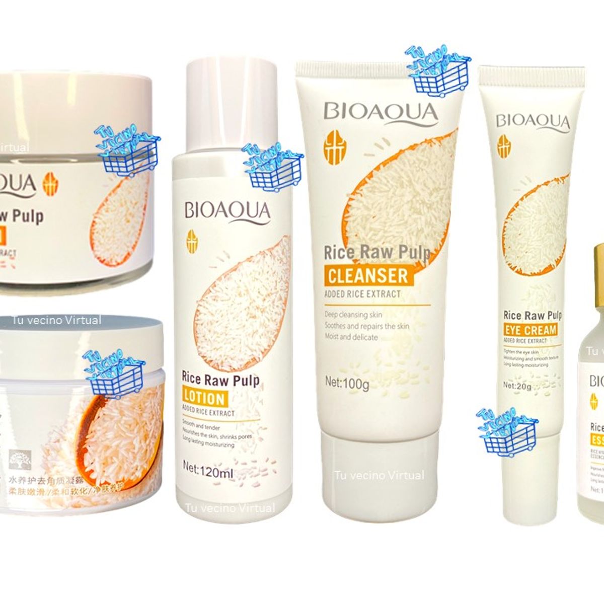 BIOAQUA - Kit Facial X6 Bioaqua